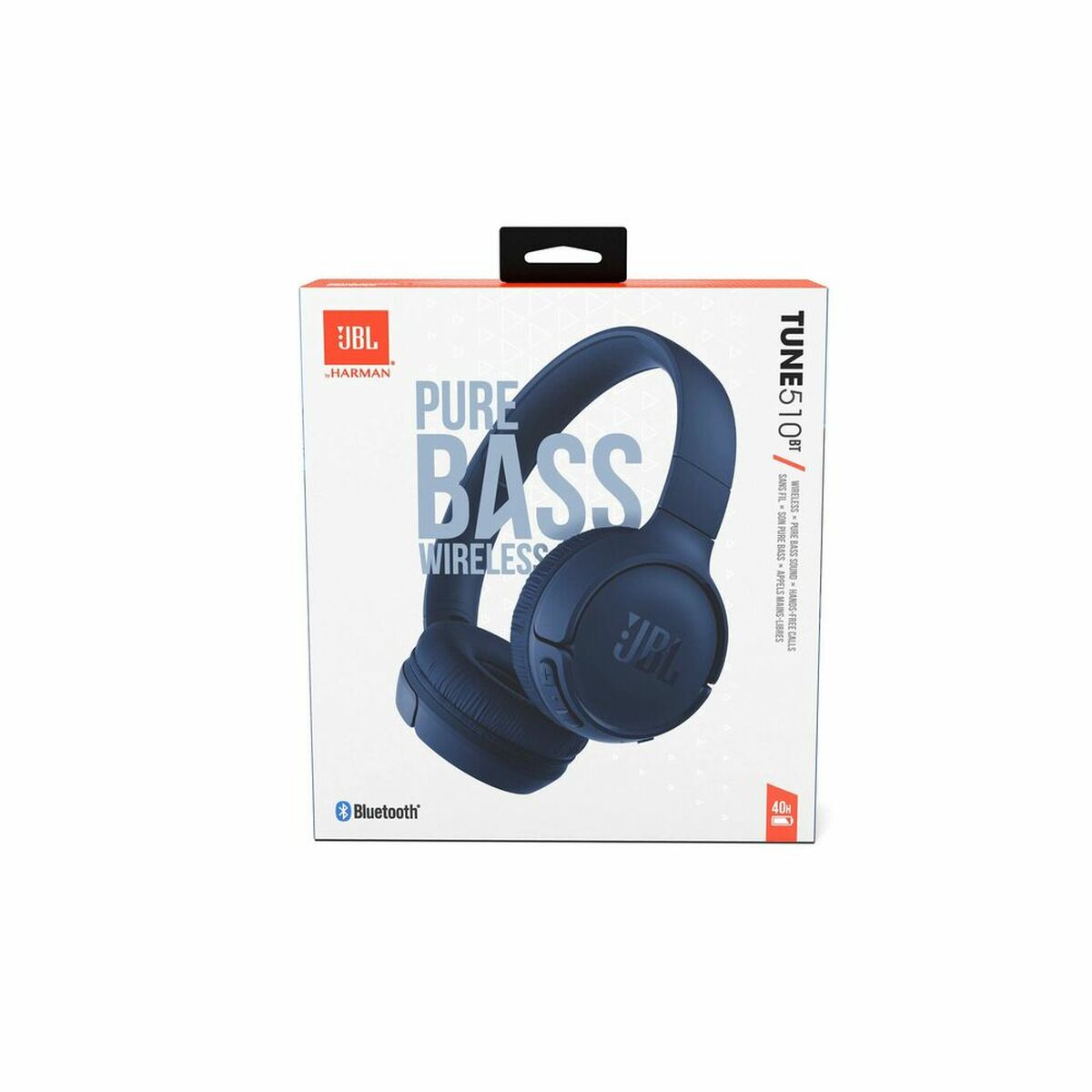 Casque sans fil JBL Tune 510 Bleu